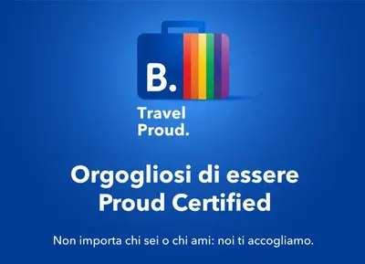 a logo for an overseas product certified at Elisir house in Palermo