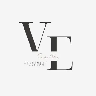 a logo with the letters v and h at CasaVe in Palermo