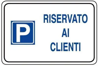 a street sign with the words riberato a client at Villa Lampedusa in Palermo