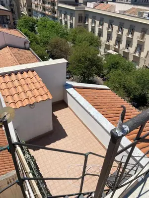 an overhead view of a roof of a building at La Cupola in Palermo