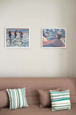 three pictures of people swimming in the water at Holiday hause Vite Aerea in Terrasini