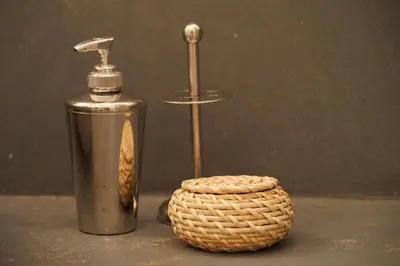 a metal fire hydrant and a basket with a pipe at Casa Professa Luxury Palermo Center in Palermo