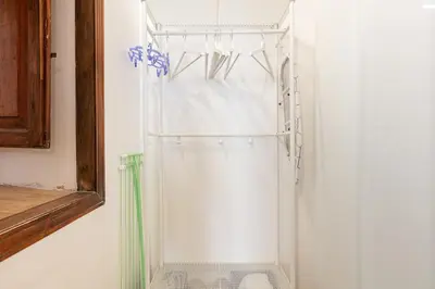 a shower with a glass door in a bathroom at GuestHost - GuestHost - Giusino Experience in Palermo's Heart in Palermo