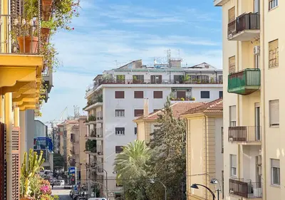 a view of a city street with buildings at Solemar Sicilia - Casa Markiz in Palermo