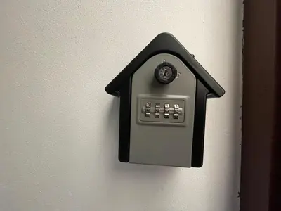 a house shaped phone is on a wall at Nel Cuore di Palermo Isidoro Palace in Palermo