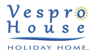 a logo for a holiday home at Vespro House in Palermo