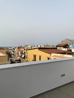 a view from the roof of a building at Casa Nonna Lina in Isola delle Femmine