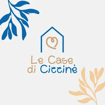 an image of a house with the text le case of cleence at Le Case di Ciccine' in Bagheria