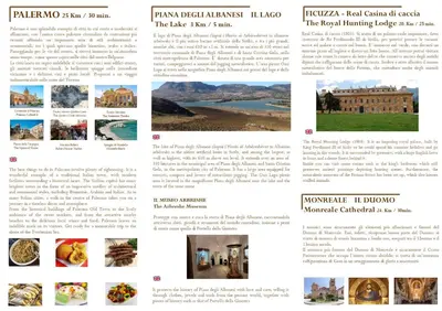 a page of a website for a hotel in turkey at Casa Vera in Piana degli Albanesi