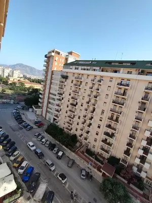 an aerial view of a large apartment building at D'Amelio Sweet Home in Palermo