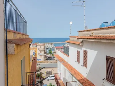 a view of a city from a building at Casa Vacanze La Dolce Vita in Mandra Capreria