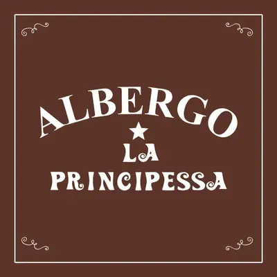 a sign that reads albergo la prespectoria at Albergo La Principessa in Alcamo