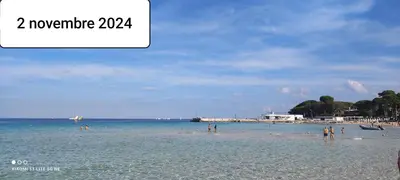 a group of people on a beach in the water at palermo cloister dream house in Palermo