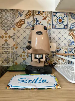 a sewing machine sitting on top of a table at LB SilvioCentro in Palermo