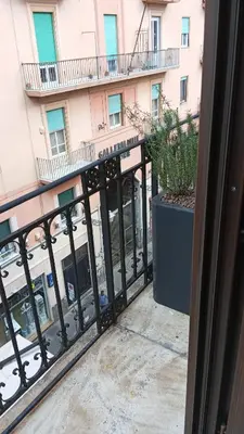 a view of a building from a balcony at Spera Luxury Palermo & SPA in Palermo