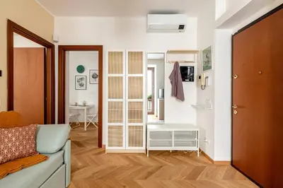 a living room with a couch and a table at Casa Dolce Vita by Wonderful Italy in Palermo