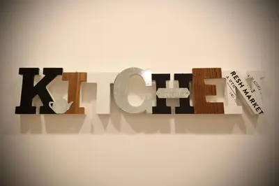 a museum sign with the word klect at Front Palermo House in Palermo