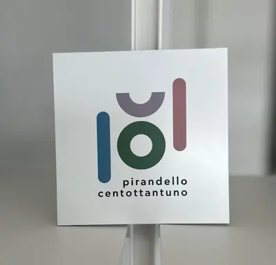 a sign for the parallax centrum technium at Pirandello 181 in Palermo