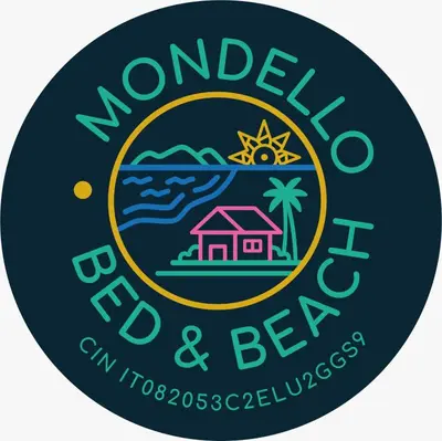 a logo for a morales hotel beehive at Mondello bed & beach in Palermo