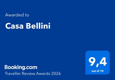 a blue screen with the text cancelled to csa bellini at Casa Bellini in Palermo