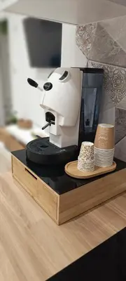 a sewing machine sitting on top of a table at La casa di Zucchero in Monreale