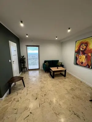 a living room with a couch and a table at Asia Sicilian Home in Carini