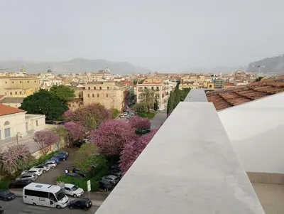a view of a city from the roof of a building at Rooftop Magione in Palermo