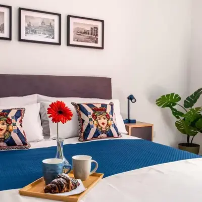 Elegant Two-Room Apartment with Balcony & Suite