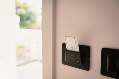 a nintendo wii game system on a wall at Acqua Marina Balestrate in Balestrate