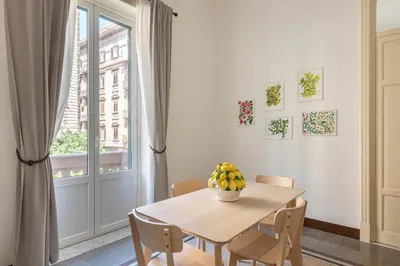 a bathroom with a shower and a toilet and a sink at Casa Markea by Wonderful Italy in Palermo