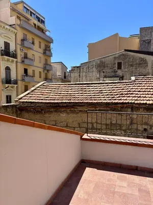 a view from the roof of a building at Expo1891 in Palermo
