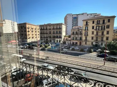 a view of a city with cars on a street at House Wonderfull Palermo in Palermo