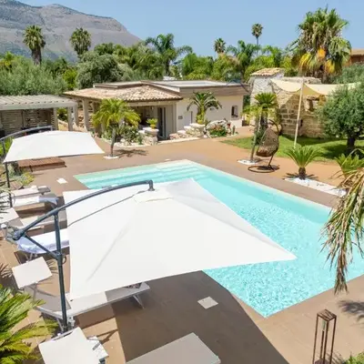 14th Oasis Villa With Private Pool Near Palermo