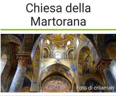a picture of a church with the text chica dellla marignano at Petit Charme in Palermo