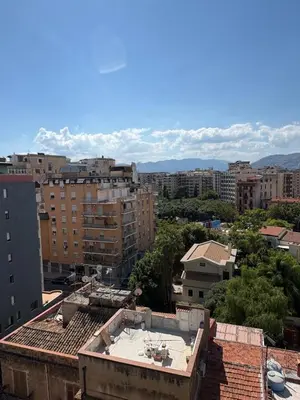 a view of a city from the roof of a building at Casaleoni5769 in Palermo