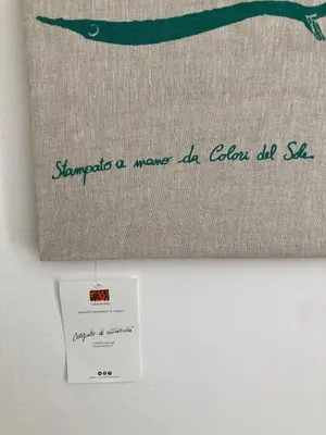 a envelope with a card on it with a fish on it at Sunny studio with terrace in best central area in Palermo