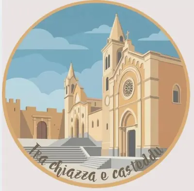 a round picture of a church with the words chirica o excellence at Tra chiazza e casteddu in Mezzojuso