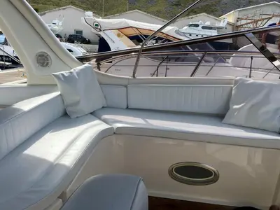 a seat on a boat in a dock at Palermo Boat Experience in Isola delle Femmine