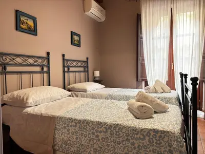 a church with a ceiling filled with paintings and ceilings at Historic Center - Apartment with 2 Bedrooms in Palermo