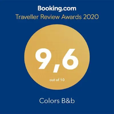 a yellow circle with the number on it at Colors B&B in Palermo