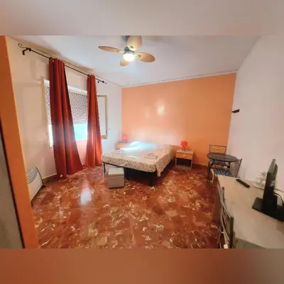 a living room with a floor covered in water at B&B D'Amico87 in Bagheria