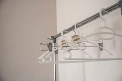 a glass shelf in a bathroom with a shower at B&B Attico 33 in Palermo