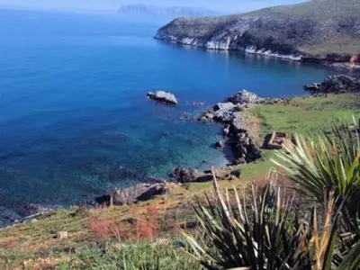 a view of a large body of water at 4Canti Case Vacanze in Castellammare del Golfo