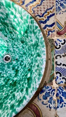 a close up of a swimming pool in a bathroom at Casa di Cri in San Vito lo Capo