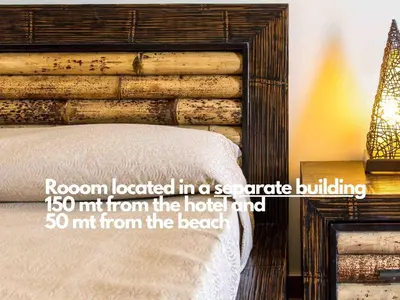 a room located in a separate building from the hotel and from at Hotel Egitarso Sul Mare in San Vito lo Capo