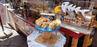 a display of pastries on a table in a store at Cavour Il Conte Camillo in Palermo
