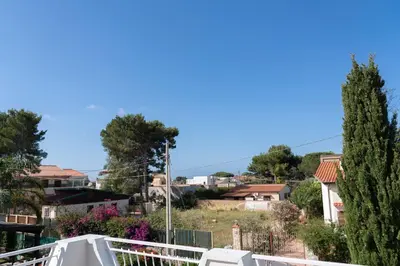 a view from the roof of a house at Villa Claudia e Simone in Carini