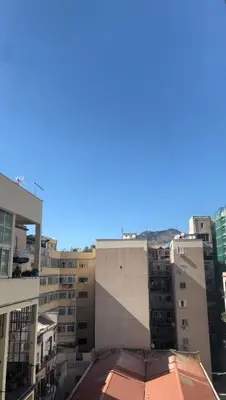 a view of a city with tall buildings at Leone Suite B&B & Restaurant AIC in Palermo