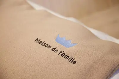a close up of thevisor of ayssociation at Maison de Famille in Palermo