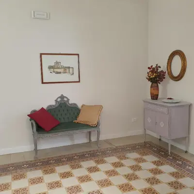 a bathroom with a sink and a toilet and a shower at Opera Prima 28 in Palermo